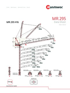 Potain MR 295 H16 Specifications