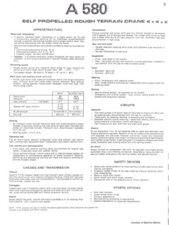 PPM A 580 Specifications