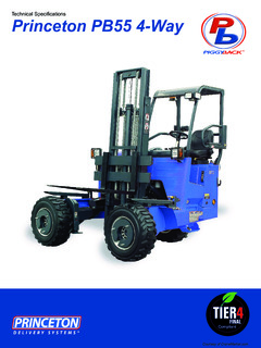 Princeton PB55 4-Way Specifications