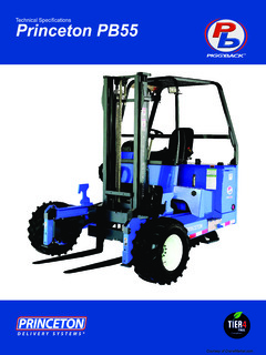 Princeton PB36 Specifications