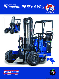 Princeton PB55+ 4-Way Specifications