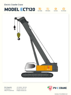 PV-E CRANE ECT120 Specifications
