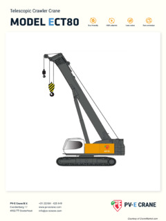 PV-E CRANE ECT80 Specifications