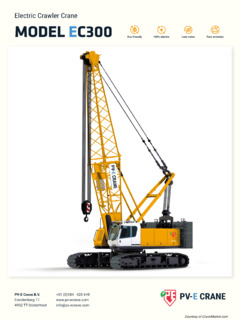 PV-E CRANE EC300 Specifications