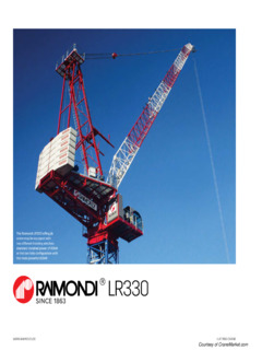 Raimondi LR330 Specifications