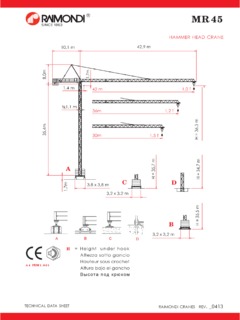 Raimondi MR 45 Specifications
