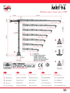 Raimondi MRT 96 Specifications