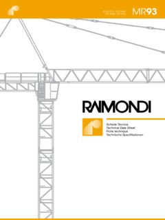 Raimondi MR 93 Specifications