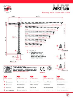 Raimondi MRT 156 Specifications