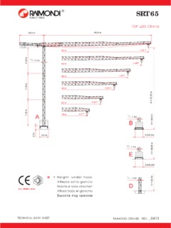 Raimondi SRT 65 Specifications