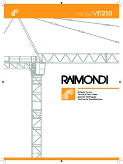 Raimondi MR210 Specifications
