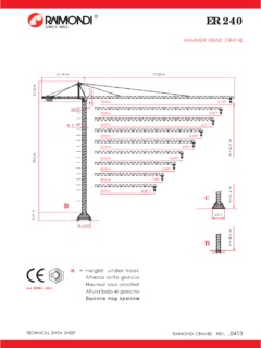 Raimondi ER 240 Specifications