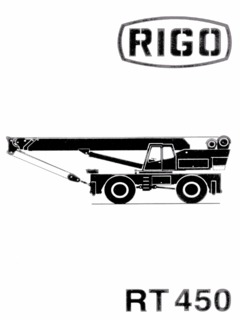 Rigo RT 450 Specifications