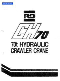 Ruston Bucyrus CH70 Specifications