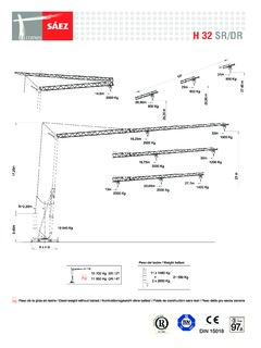 Saez H 32 SR/DR Specifications