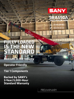 Sany SRA550A Specifications