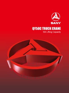 Sany QY50C Specifications
