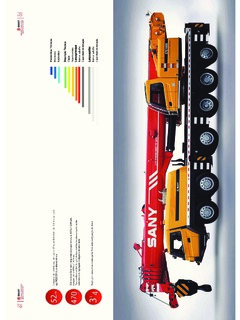 Sany STC1000 Specifications