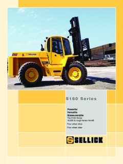 Sellick S160 Specifications