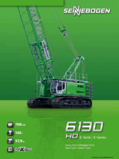 Sennebogen 6130 HD E-Serie Specifications