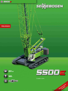 Sennebogen 5500E Specifications CraneMarket