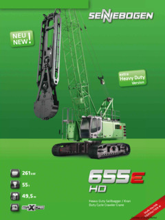 Sennebogen 655 HD Specifications