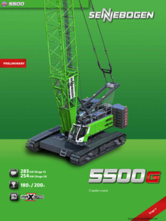 Sennebogen 5500G Specifications
