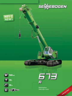 Sennebogen 673 R Specifications