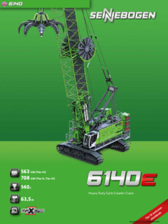 Sennebogen 6140 E Specifications