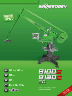 Sennebogen 8130 E EQ Specifications