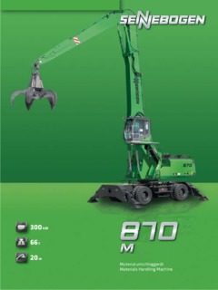 Sennebogen 870 M Specifications