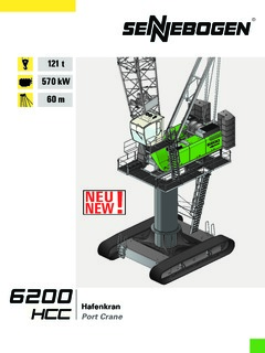 Sennebogen 6200 HCC Specifications