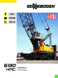 Sennebogen 6130 HMC Specifications