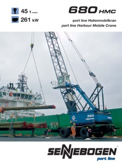 Sennebogen 680 HMC Specifications