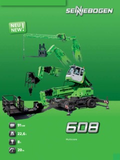 Sennebogen 608 MULTICRANE Specifications
