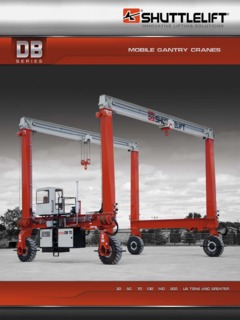 Shuttlelift DB 100 Specifications