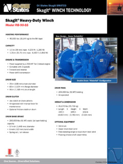 Skagit RB-90-SS Specifications