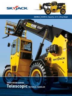 Skyjack ZB20044 Specifications