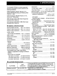Snorkel ATB 46n Specifications