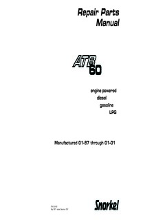 Snorkel ATB 60 Specifications