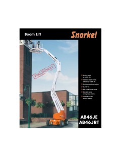 Snorkel AB46JRT Specifications