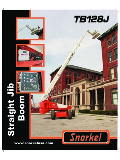 Snorkel TB126J Specifications