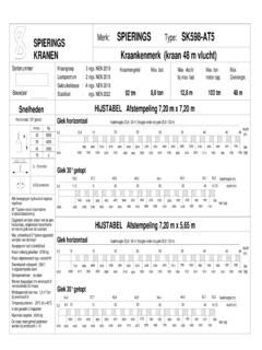 Spierings SK598-AT5 Specifications