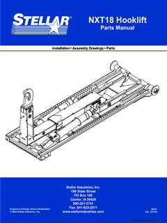 Stellar Industries Inc. NXT18 Specifications