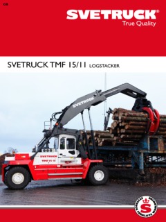 Svetruck TMF 15/11 Specifications