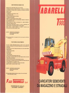 Tabarelli T900 Specifications