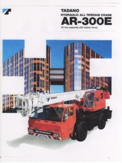 Tadano AR-300E Specifications
