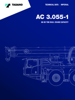 Tadano AC 3.055-1 Specifications