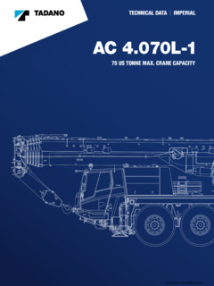 Tadano AC 4.070L-1 Specifications
