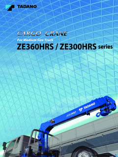 Tadano ZE363HRS Specifications